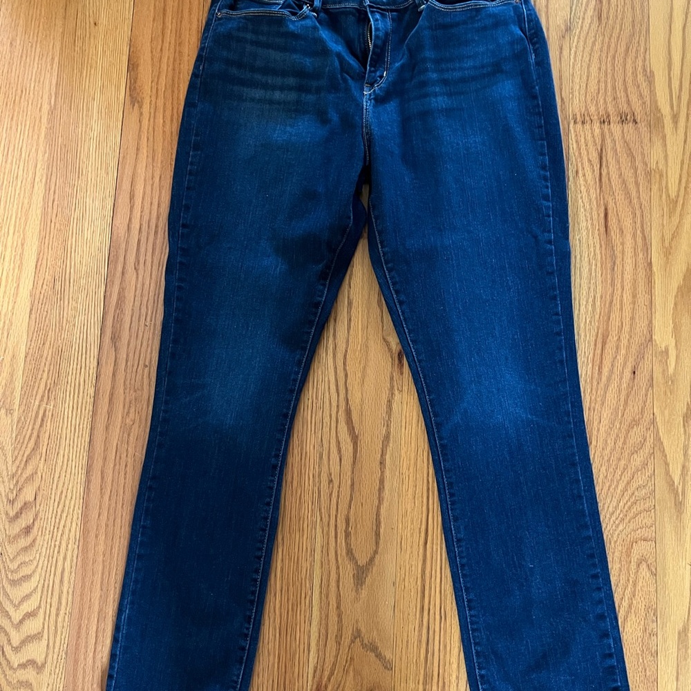 Levi's Women's Boyfriend Jeans in Dark Blue